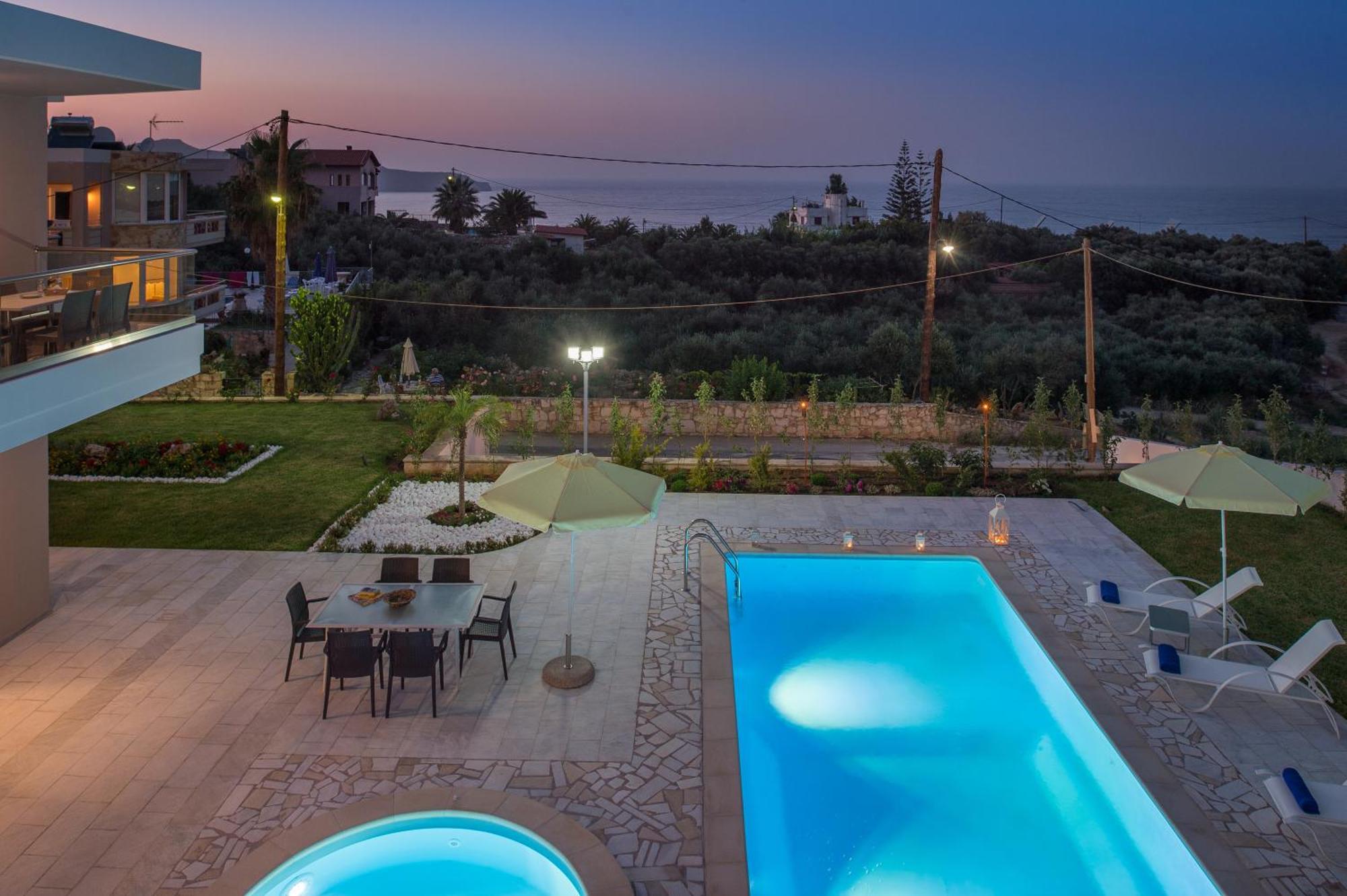 Koukos Villas Stalós Rum bild