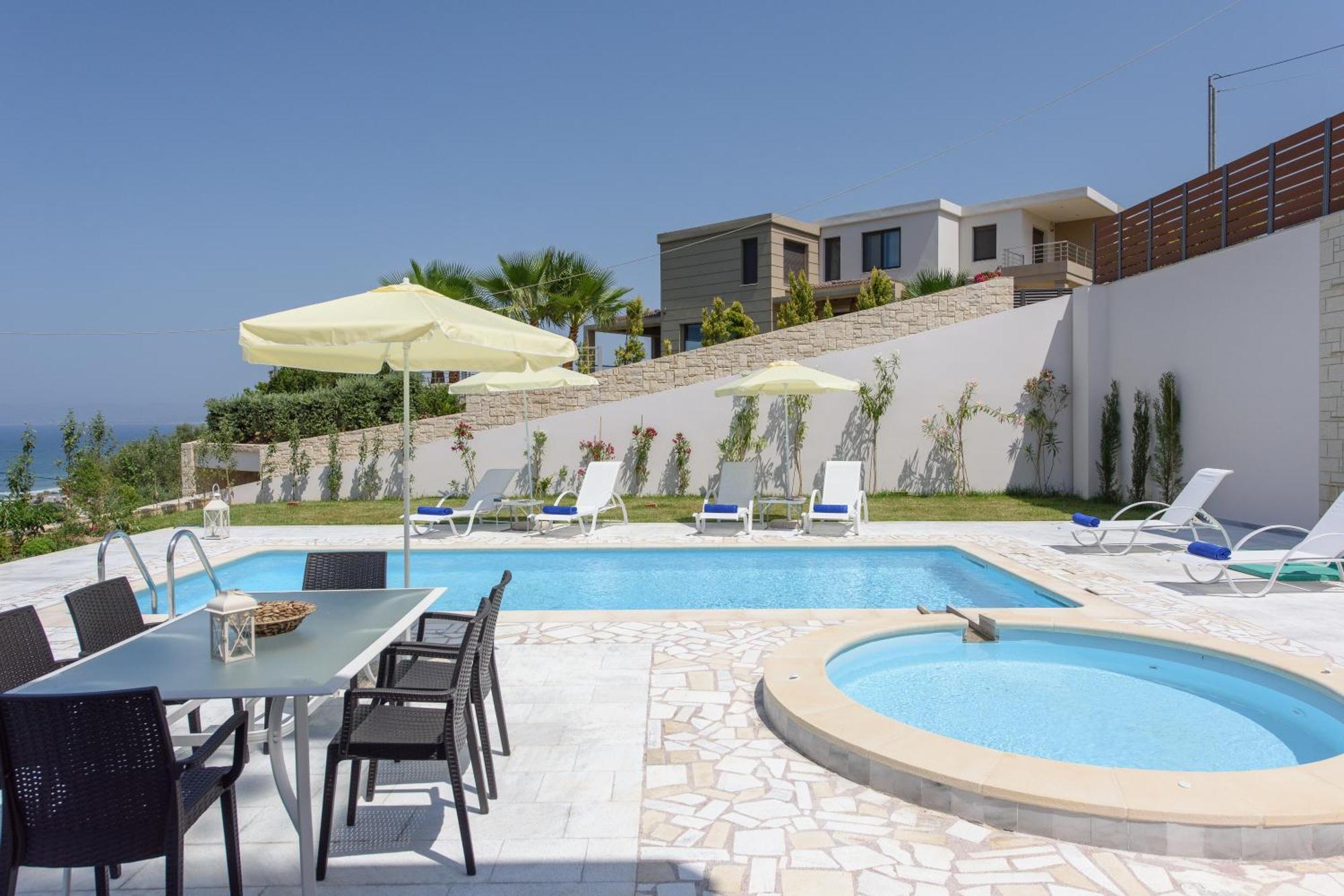 Koukos Villas Stalós Rum bild