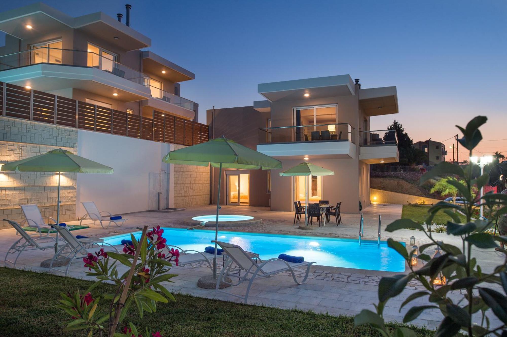 Koukos Villas Stalós Rum bild