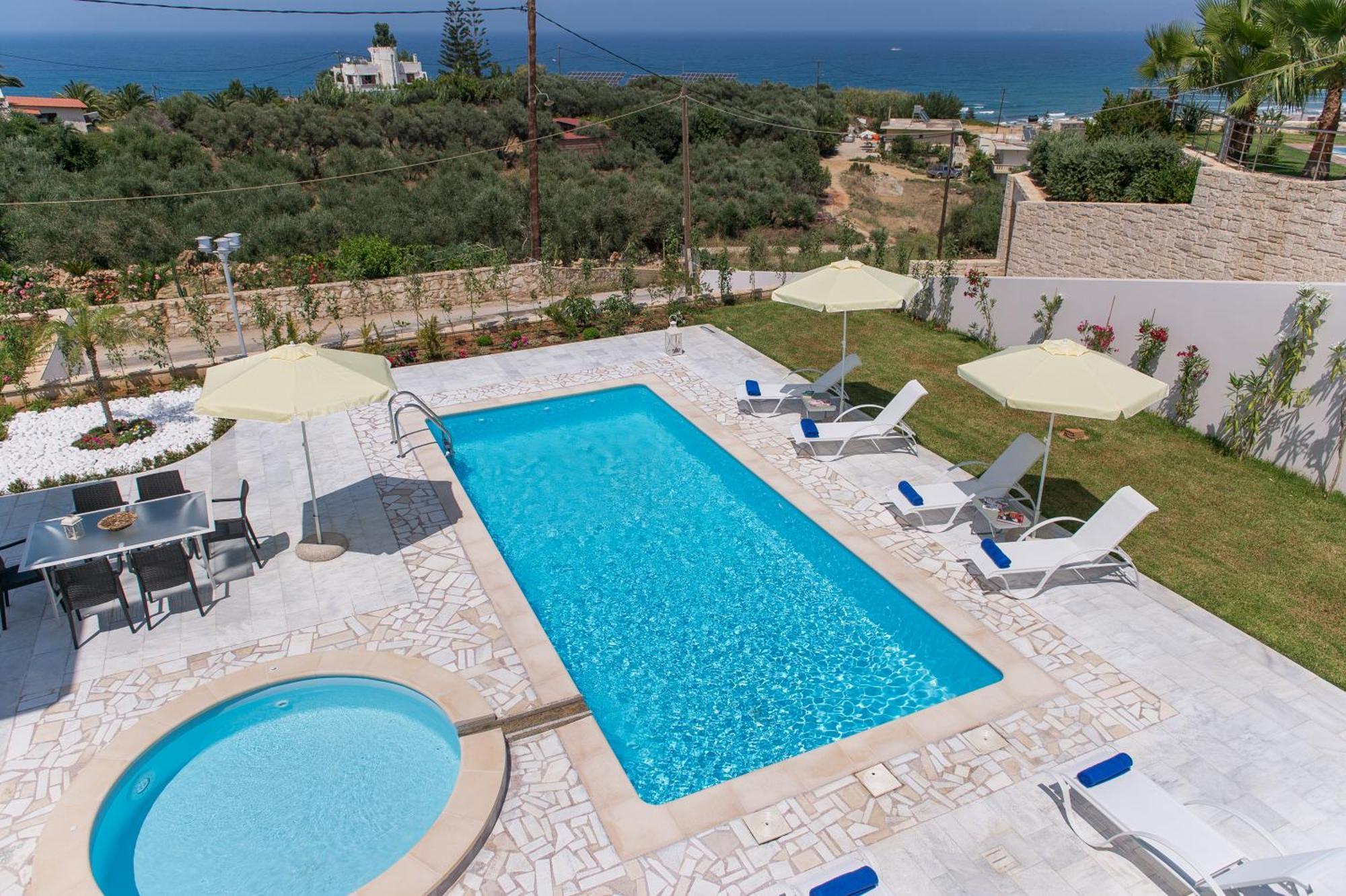 Koukos Villas Stalós Rum bild